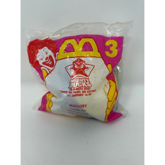 MIGHTY DUCKS - McDonald's Happy Meal Toy - Nosedive & Mallory Lot NEW #2 #3 - Picture 2 of 6